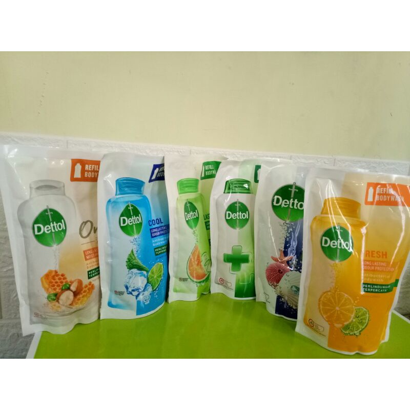 Dettol Sabun Mandi Cair Refill 410gr