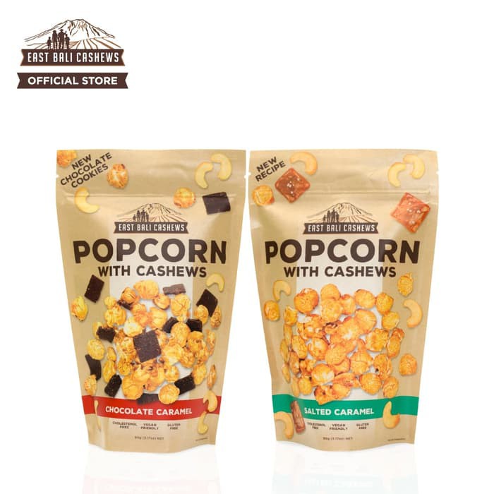 

East Bali Cashews Paket Popcorn 90gr x 2 pcs