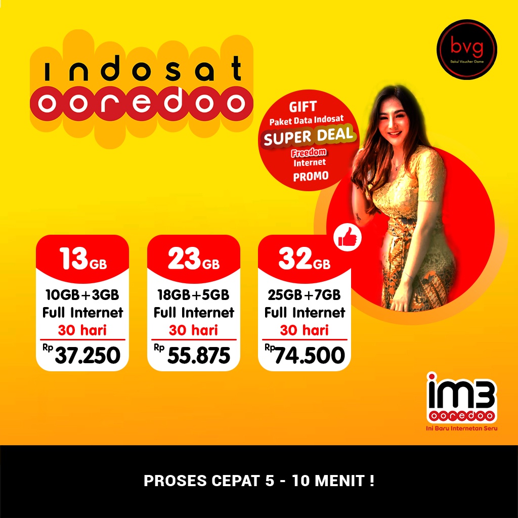 Cara Inject Paket Internet Indosat