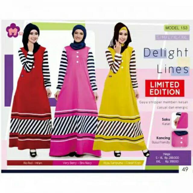 MUTIF M153/Gamis mutif/gamis murah/gamis adem/gamis kaos/gamis syari