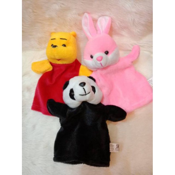 Boneka Tangan Boneka Mini Mainan Boneka Anak Boneka Bebek Boneka Panda Boneka Mini mouse