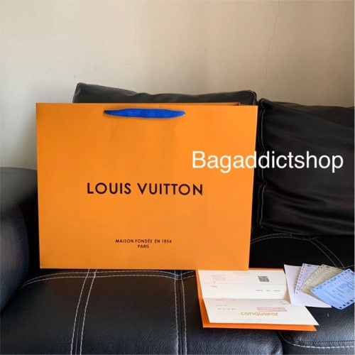 

(TERLARIS) BagAddict Jual Paperbag SET LV Louis Vuitton Extra Large (Paperbag XL