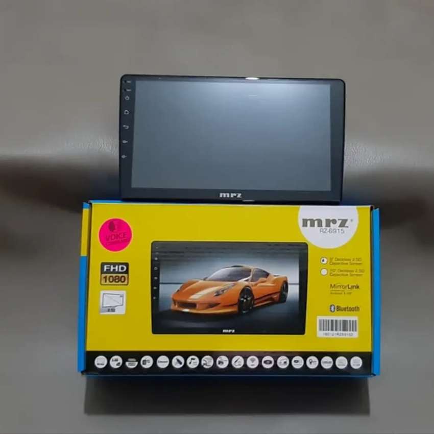 Head Unit Double Din Android MRZ RZ-6915 9 Inch Original Bergaransi
