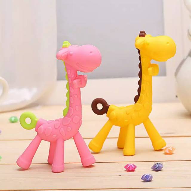 1234OS Teether / Teether Jerapah / Teether Giraffe / Gigitan Jerapah.