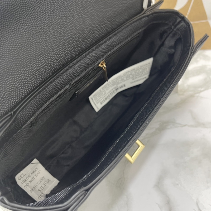 [FOTO ASLI] Tas Wanita Clara Sling Bag Kulit Sintetis Tali Rantai Panjang Trendy Import RZ Bag
