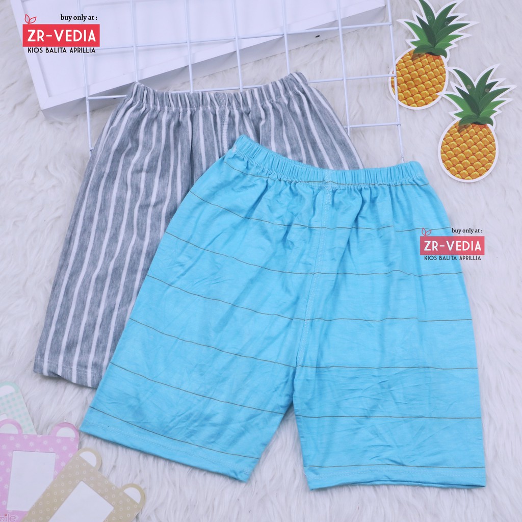 Celana Short MOTIF uk 6-10 Tahun Anak SD / Short Pants Celana Ketat Dalaman Legging Pendek Adem