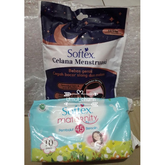 SOFTEX Daun Sirih 3 in 1/ Softex Celana Menstruasi/ Softex Maternity