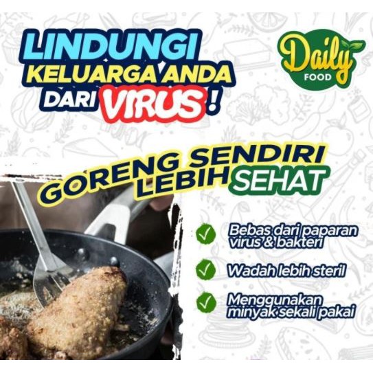 PASTEL SAYUR SPESIAL FROZEN FOOD -  MAKANAN BEKU TANPA PENGAWET DAN MSG ENAK HALAL