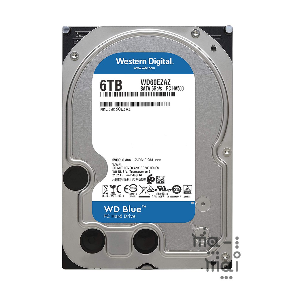 WD BLUE 6 TB 3,5&quot; HIGH CAPACITY WD CAVIAR BLUE 6TB