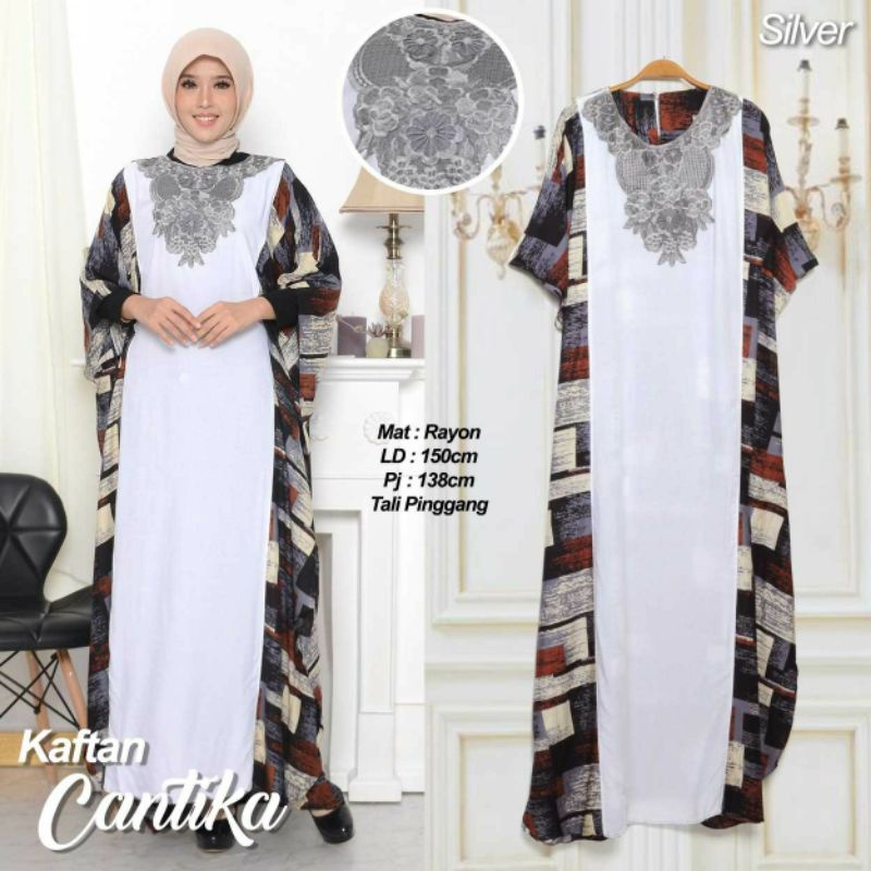 ELCEE CANTIKA KAFTAN / KAFTAN RAYON / KAFTAN KEKINIAN / KAFTAN MEWAH / KAFTAN JUMBO