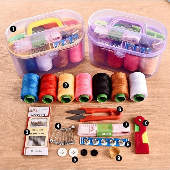 Benang Jahit Set / Peralatan Menjahit / Benang Set Besar