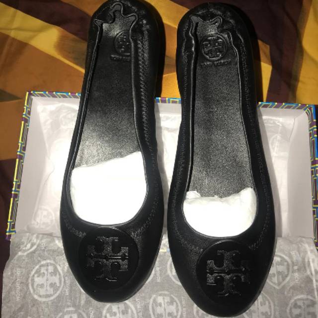 New sepatu flat tory burch ori 100% size 10