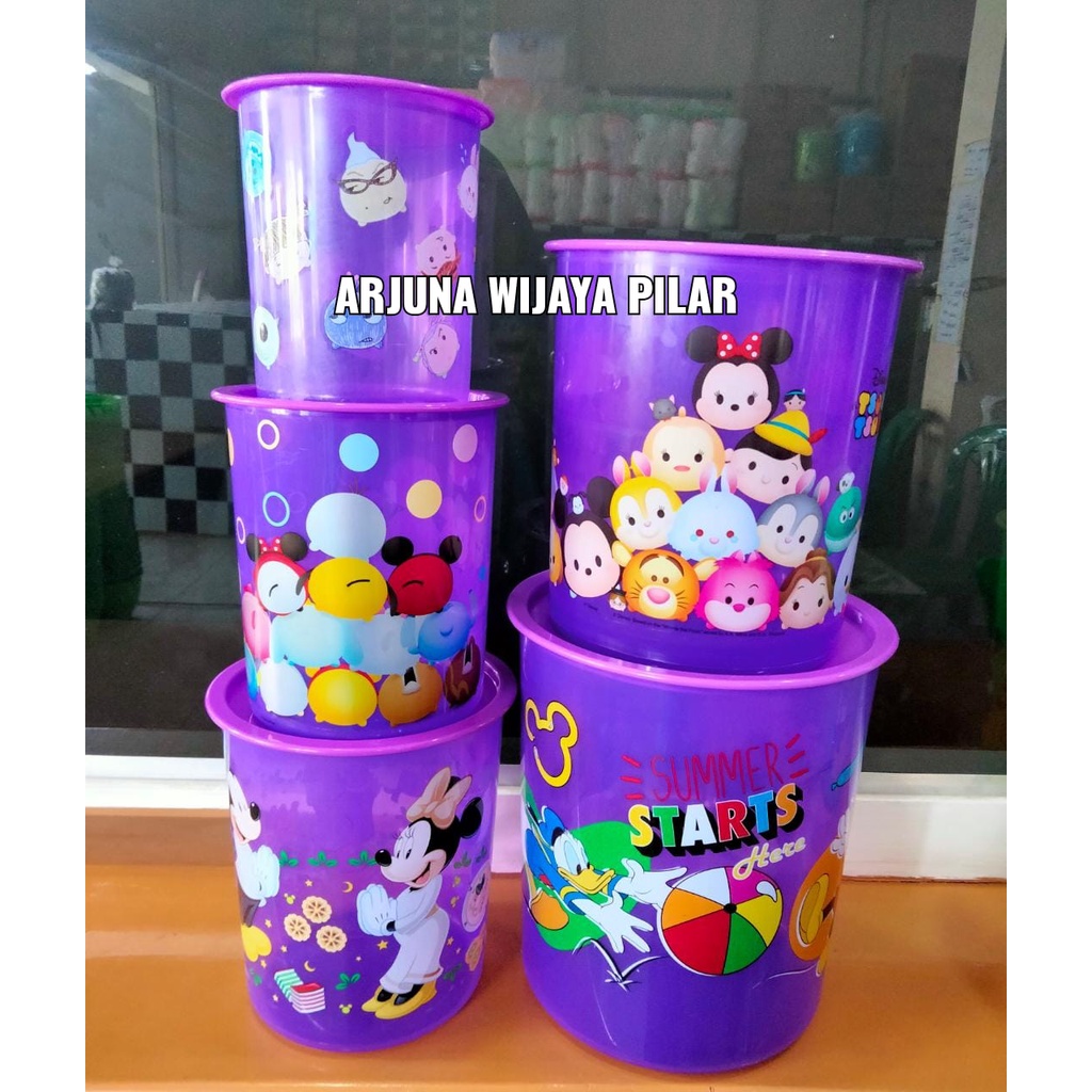 toples merek CALISTA ODATE  Gambar @ Winnie The Pooh Full Colour Toples Set [5 Pcs] +bubble n kardus