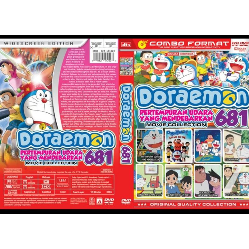 KASET KOLEKSI KARTUN ANAK DORAEMON 681