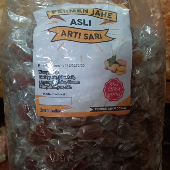 

Permen Jahe 250 gr