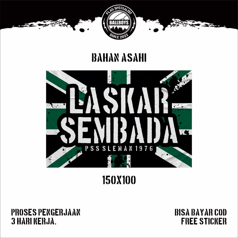 MINIFLAG LASKAR SEMBADA PSS SLEMAN