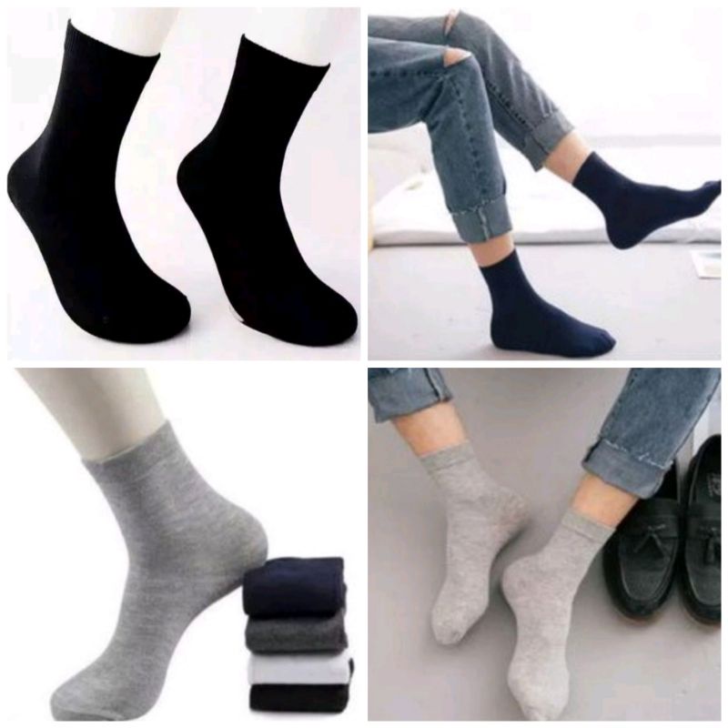 Kaos kaki pria panjang sebetis kaos kaki formal pria