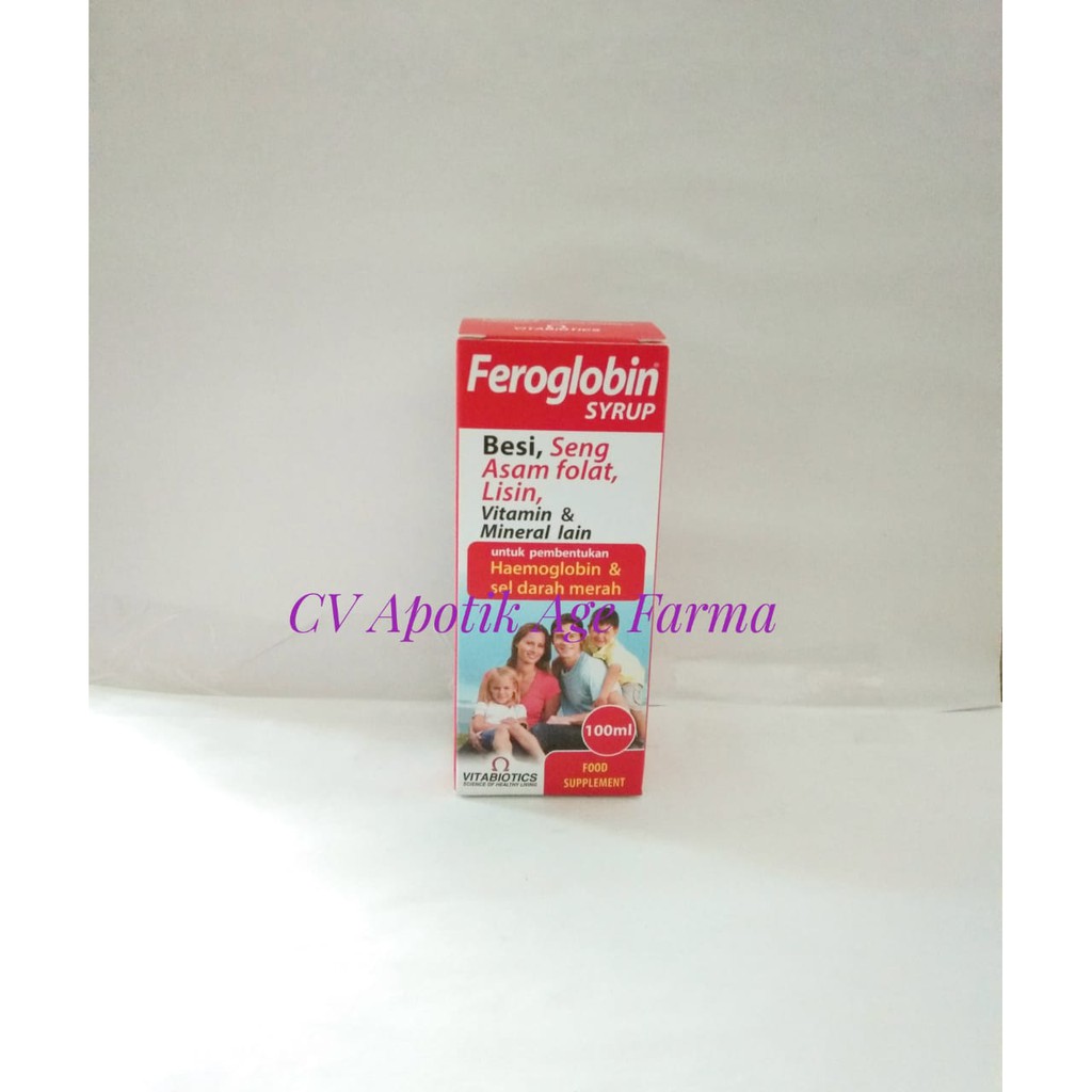 Feroglobin Syrup 100mL (Vitabiotics)