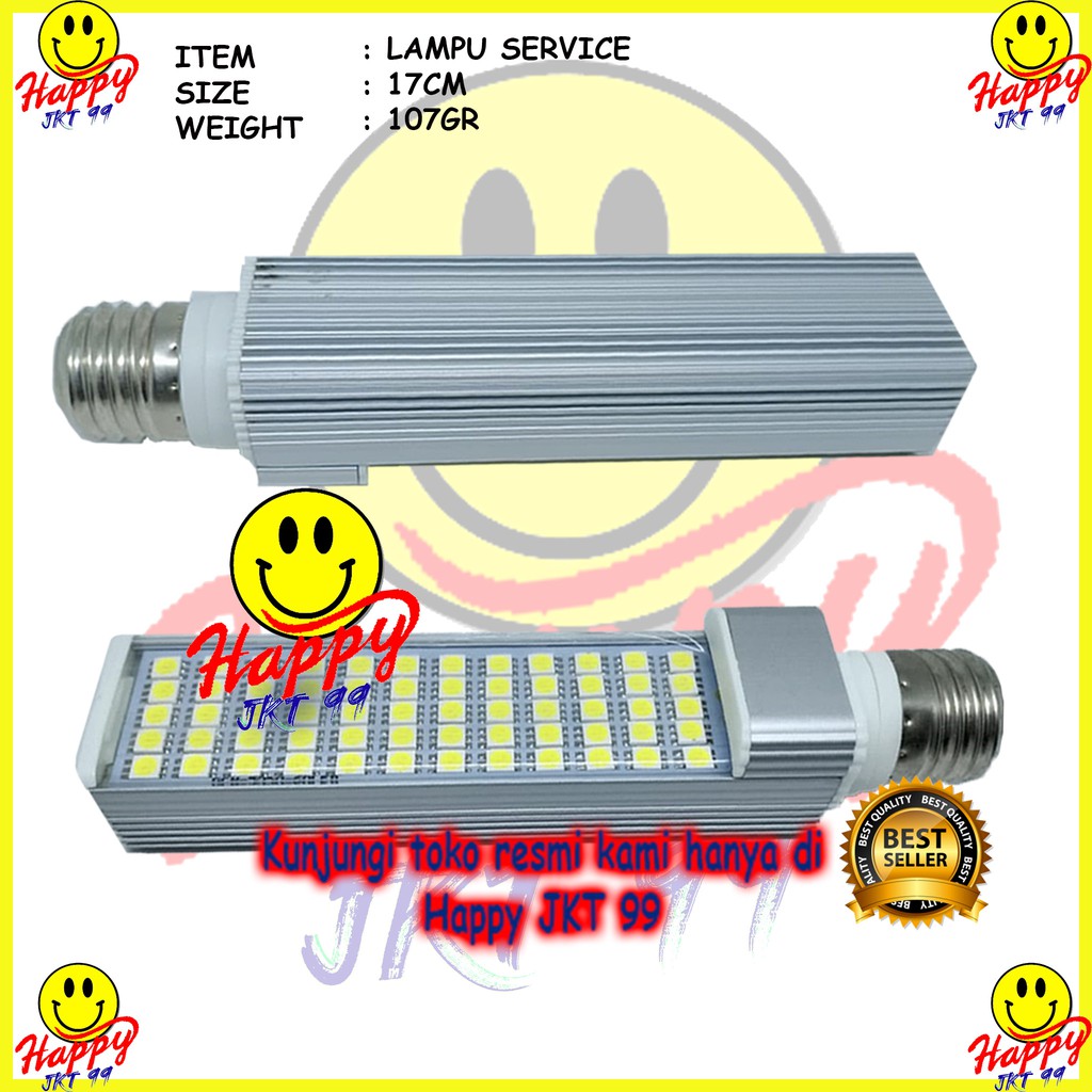 [ HAPPY JKT 99 ] LAMPU SERVICE LAMPU BELAJAR LAMPU JEPIT LAMPU BOLAM TEKNISI 60 LED GAGANG LAMPU JEPIT