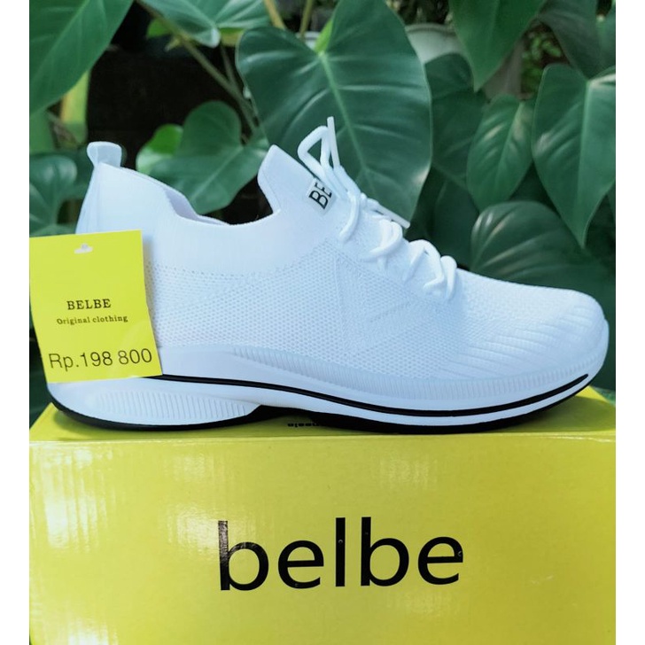 belbe/sepatu rajut cewek/fashion cewek-Putih