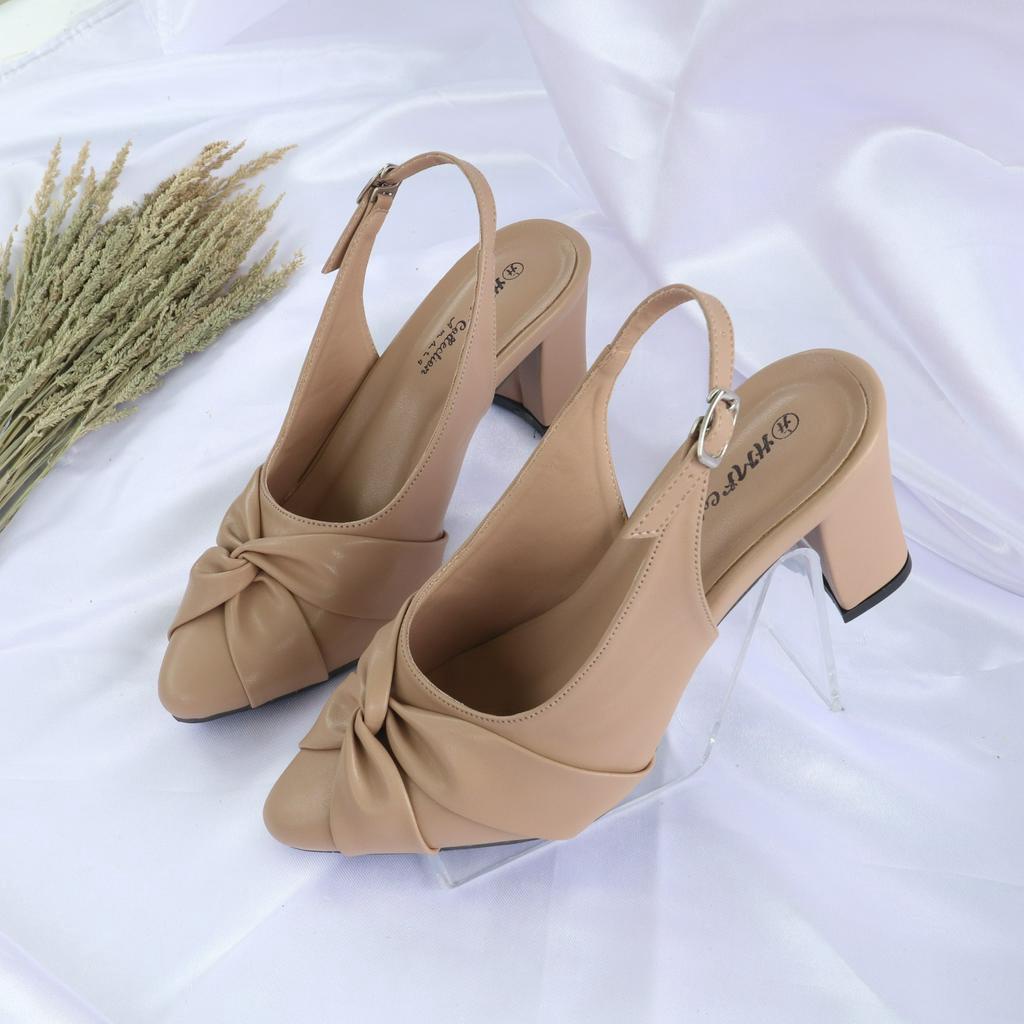 HMF Selfy Heels Mules Wanita AR12