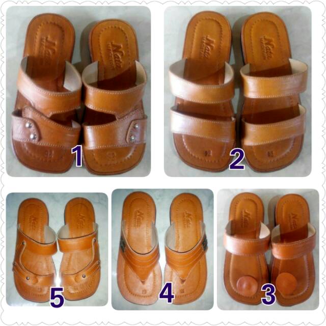 Sandal kulit asli original magetan anak cowok
