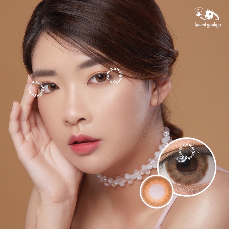 KawaiGankyu Softlens - Princess Teamo Beige (1botol)