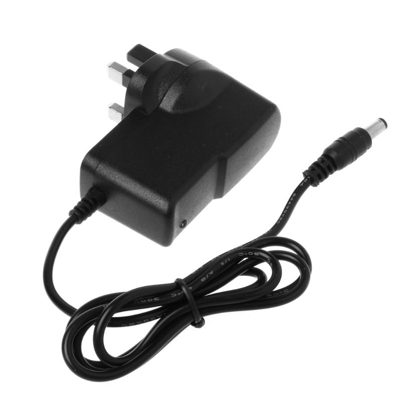 Btsg Switching Power Supply AC 100-240V Ke Untuk DC 9V 1A Converter Adapter UK Plug Baru