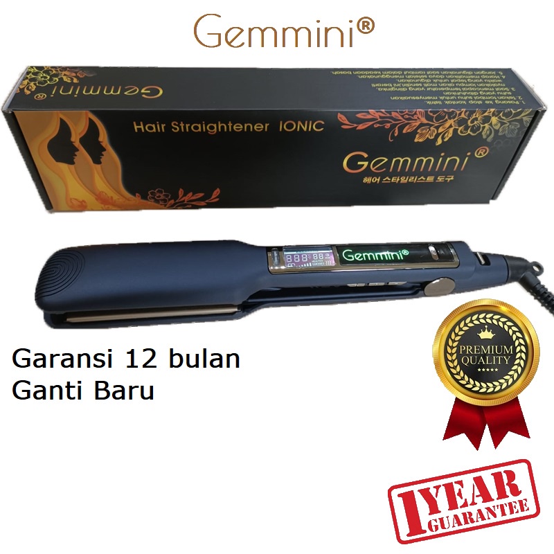 Gemmini GM97 HIGHEND version Titanium Shine Catokan Smoothing rambut