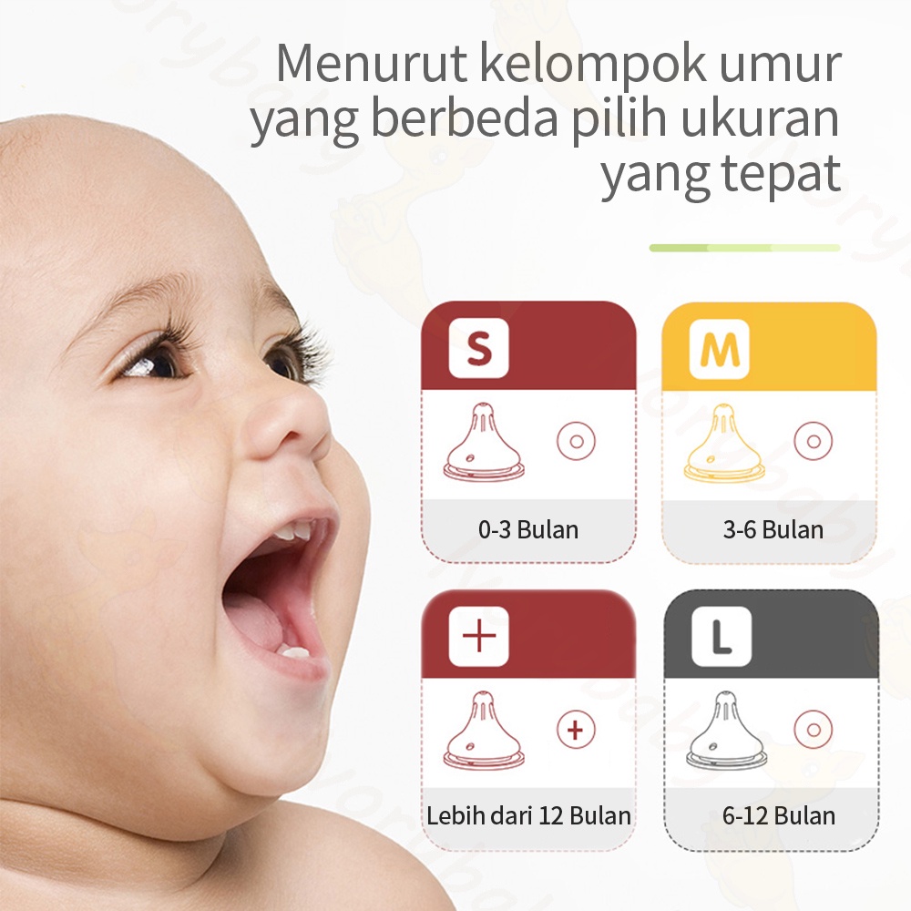 Ivorybaby Dot bayi BPA free mengganti nipple dot bayi wide neck