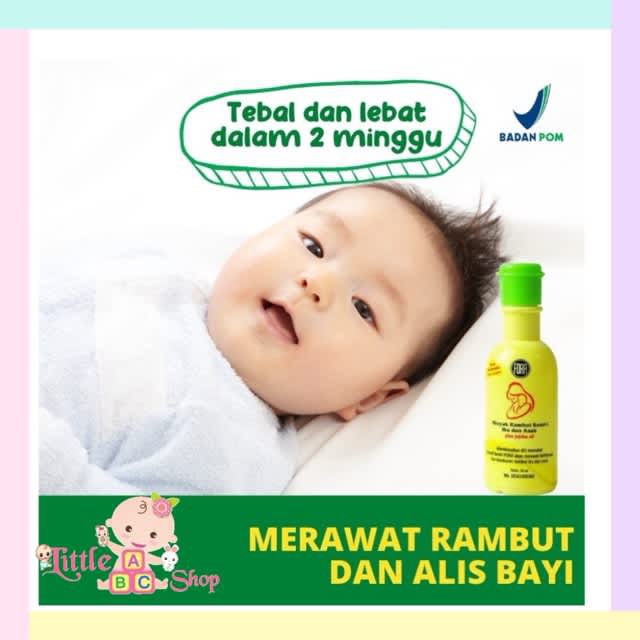 Fora Minyak Kemiri Jojoba oil 65ml / Minyak penyubur rambut dan alis bayi