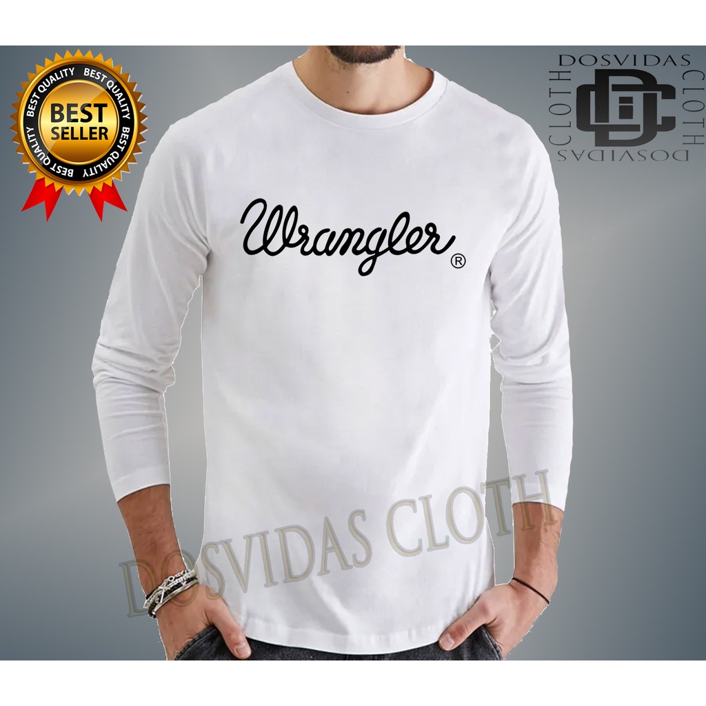 Import Quality MURAH BAJU KAOS LENGAN PANJANG JEEP WRANGLER keren WRANGLER JEEP