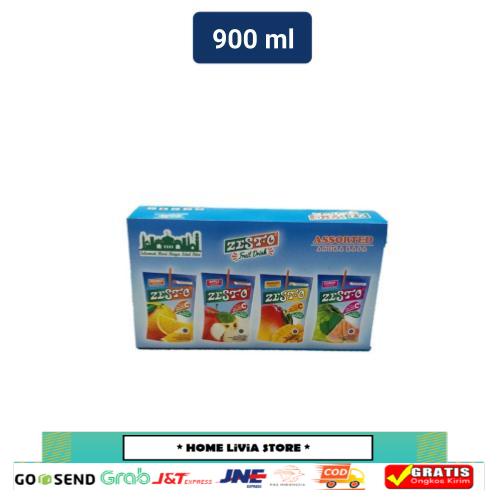 

Zesto Jus Paket Assorted 4's 900 mL