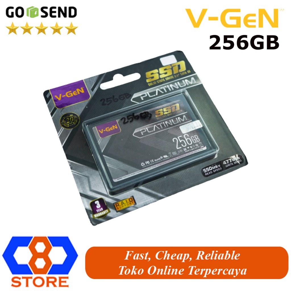 HARDDISK SSD 256GB SSD VGEN 256GB SATA3 ORIGINAL RESMI