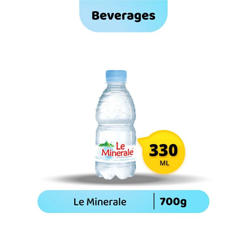 

Le Minerale 330ml