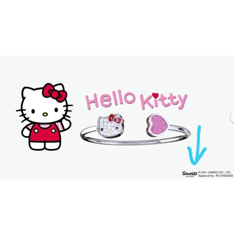 Gelang Hello Kitty mci original 100%