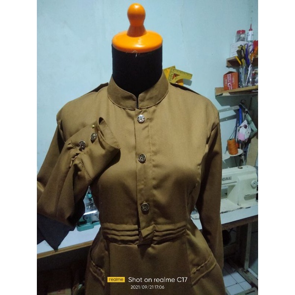 baju dinas penda/ jahit baju sesuai permintaan