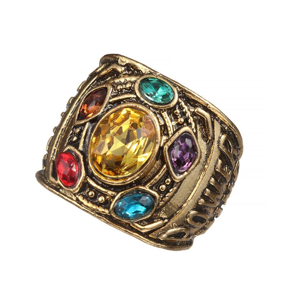 Preva Cincin Kepribadian Unisex Perhiasan Aksesoris Aksesoris Pesta Jewelry Gift Power Ring