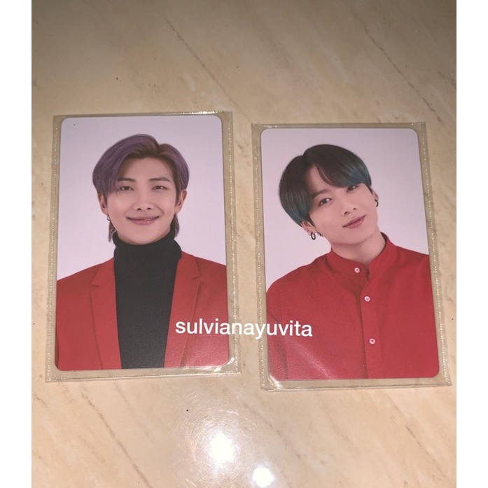 BTS PHOTOCARD CARD TICKET MOTS ONE