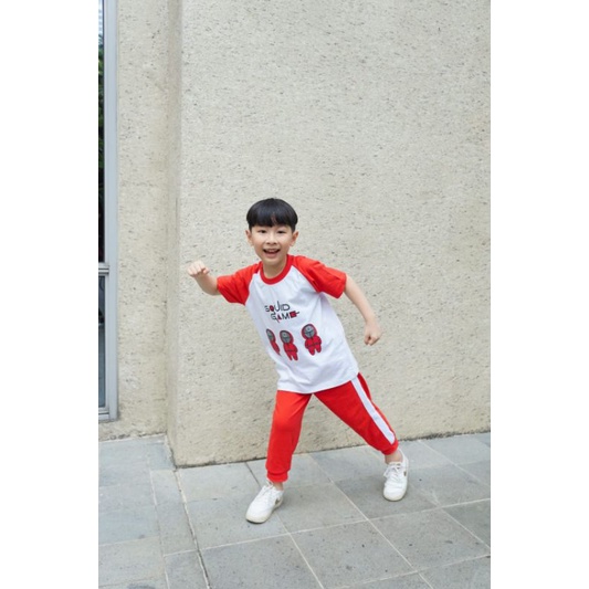 [COD] SQUID GAMES SERIES / BAJU SQUID GAMES ANAK / BAJU SQUID GAMES DEWASA / BAJU SQUID GAMES / BAJU