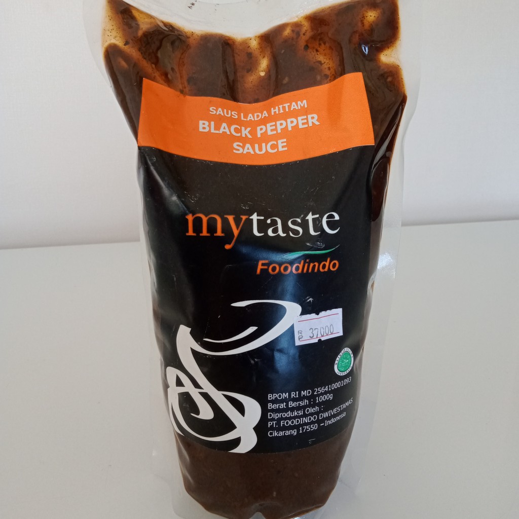 

My Taste Saus Lada Hitam (Black Pepper Sauce) 1 kg