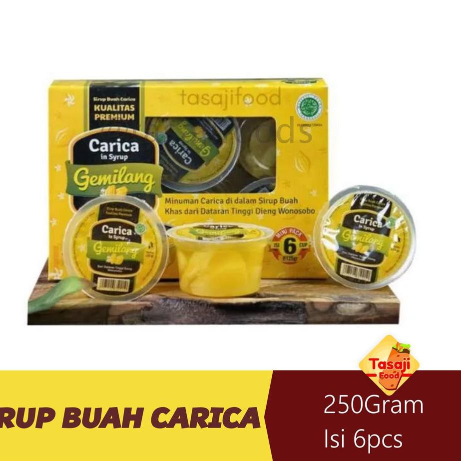 

PROMO 1.1 Sirup Buah Carica Paket 6 @ 250 gr