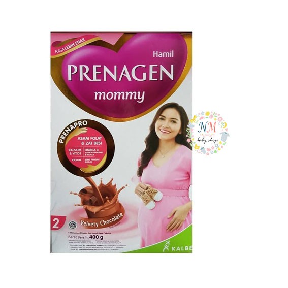 PRENAGEN MOMMY SUSU IBU HAMIL VANILA COKLAT STRAWBERRY KACANG HIJAU 400 GR