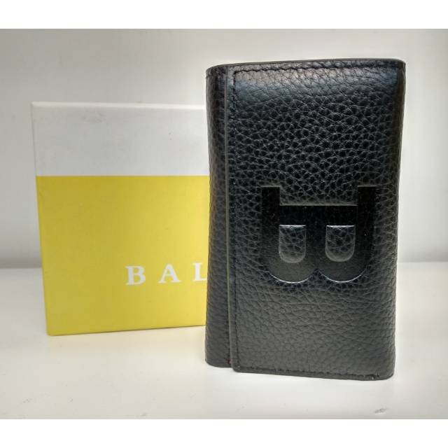 DOMPET STNK GANTUNGAN KUNCI KULIT ASLI SUPER PREMIUM BALLY