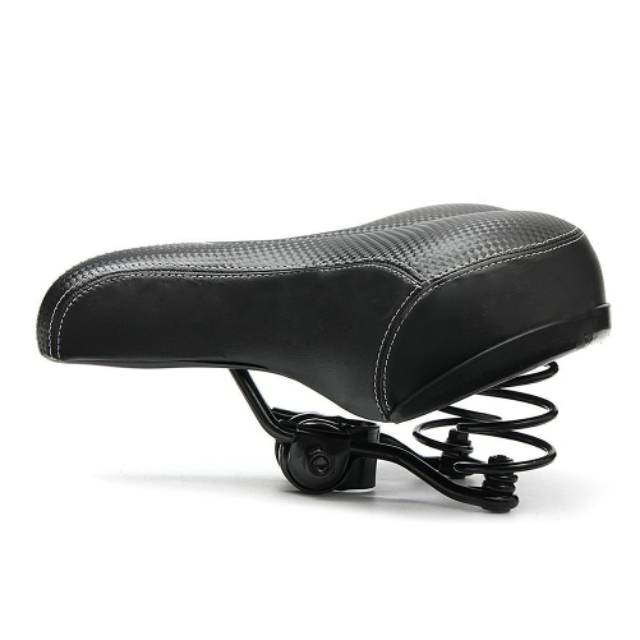 Sadel Sepeda Bike Saddle Wide Seat Soft Pad Cushion - UX01 - Black