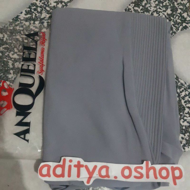 (Bisa COD) Leaf Khimar Cerutty Anqueela Syafaluma-Abu2