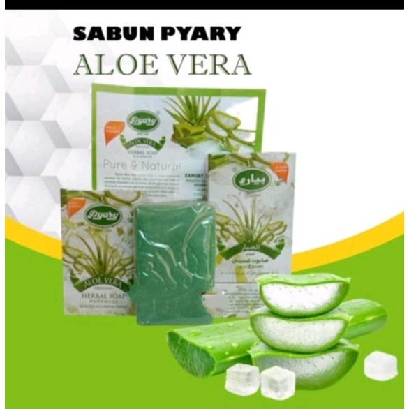 SABUN PYARY ALOE VERA || SABUN LIDAH BUAYA 100 % ORIGINAL