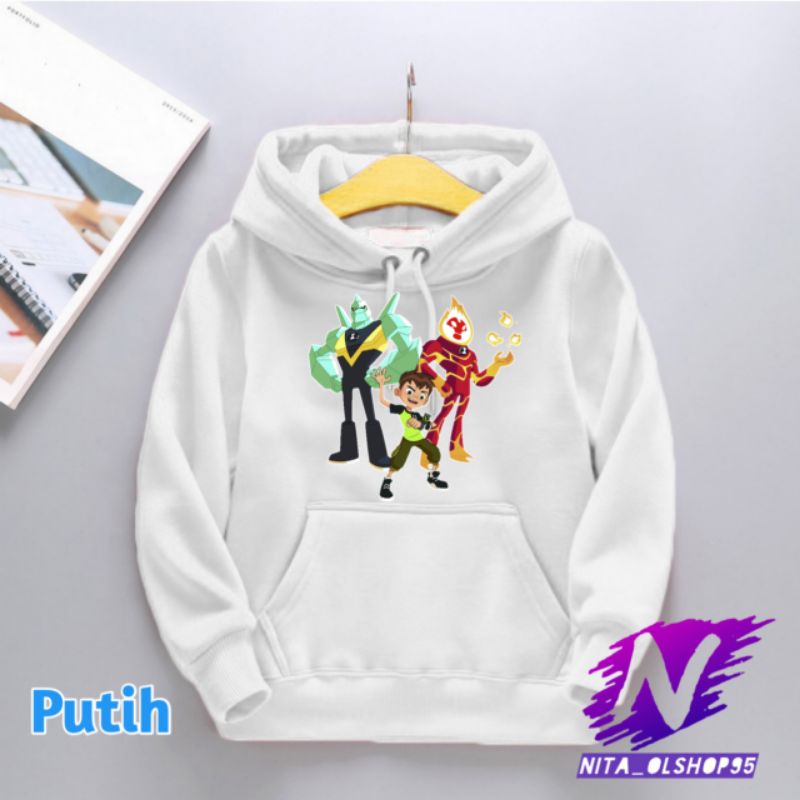 Hoodie Ben 10 hoodie anak ben10 kartun anak