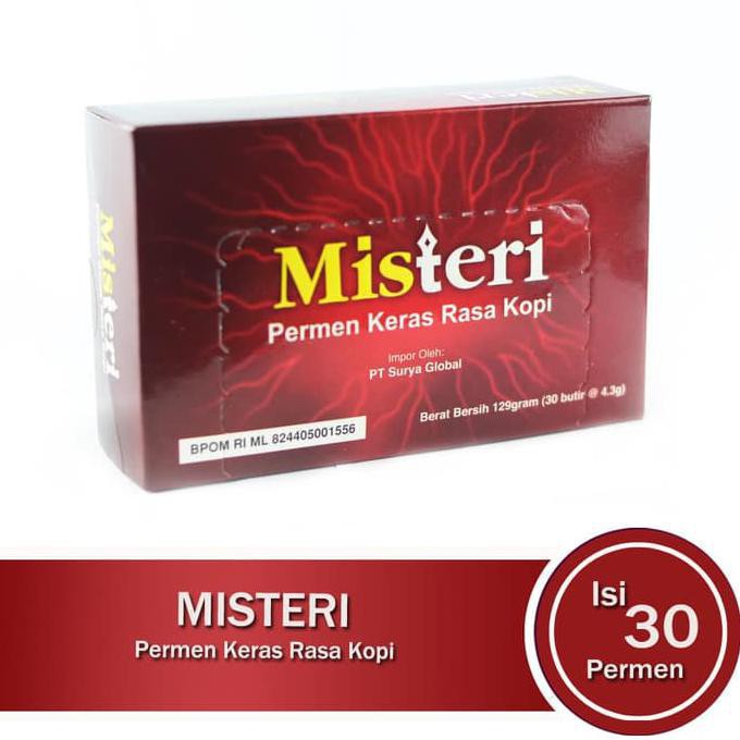 [TERLARIS]    BARU ( Shopee!!) Permen Kuat Sex MISTERI ASLI Permen Kuat Sex Kopi Stamina Vitalitas
