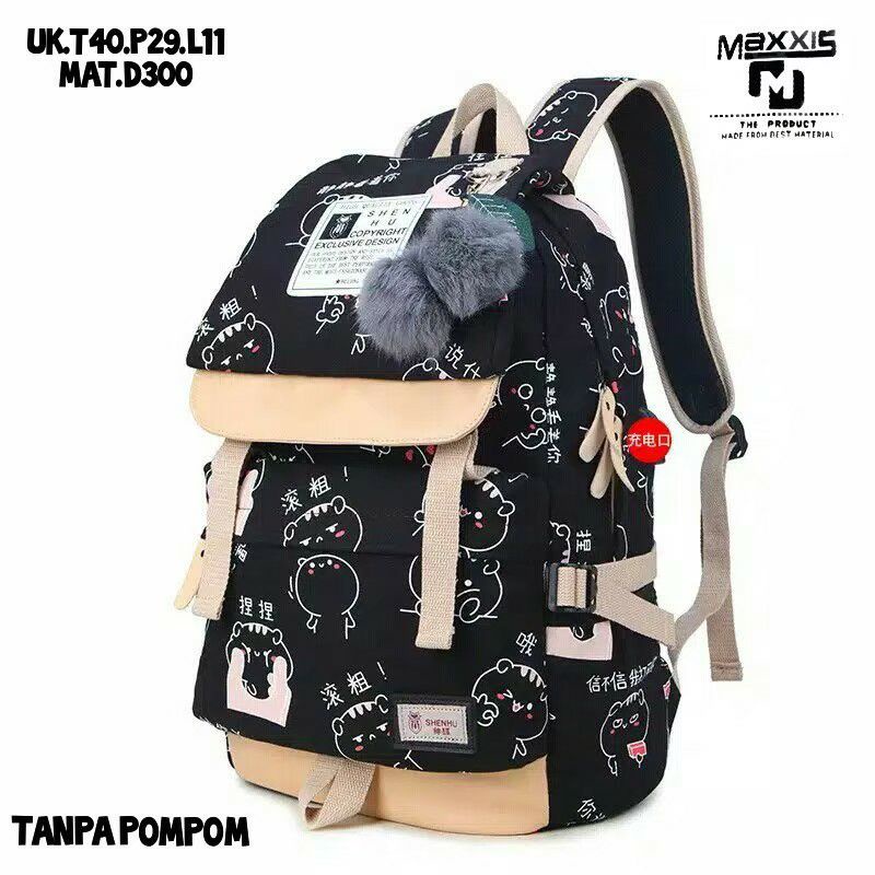 Ransel Motif Terlaris Ransel anak perempuan remaja Tas sekolah Motif korea